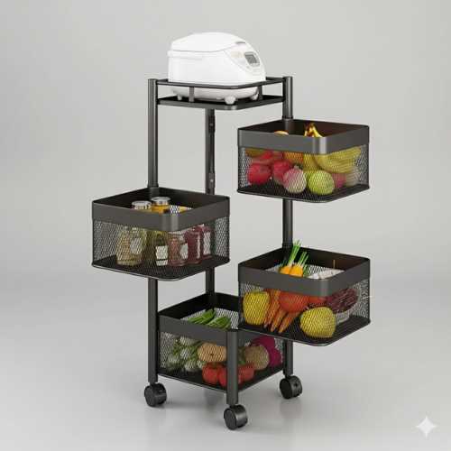 4 Layer Square Shape Kitchen Rack (1) 4 layer square shape kitchen rack, square kitchen rack 4 tier, multi layer square kitchen rack, 4 tier kitchen storage shelf, square shape vegetable rack, kitchen corner square rack, space saving square kitchen rack, plastic square kitchen rack 4 layer, metal square kitchen shelf 4 tier, portable square kitchen rack, 4 layer kitchen rack for vegetables and fruits, durable square kitchen storage rack, modern square shape kitchen rack, 4 tier square organizer for kitchen, square kitchen rack for storage