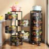 5 layer round shape kitchen rack, round kitchen rack 5 tier, 360 degree kitchen storage rack, multi layer round kitchen rack, 5 tier rotating kitchen organizer, round shape vegetable rack, kitchen corner round rack, space saving round kitchen rack, plastic round kitchen rack 5 layer, metal round kitchen shelf 5 tier, portable round kitchen rack, 5 layer rotating rack for kitchen, round kitchen rack for fruits and vegetables, durable round kitchen storage rack, modern round shape kitchen rack
