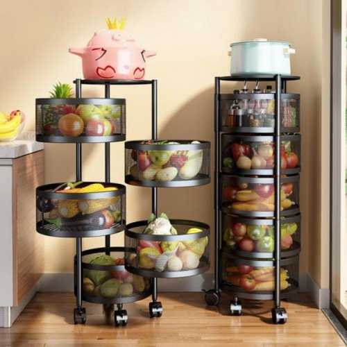 5 layer round shape kitchen rack, round kitchen rack 5 tier, 360 degree kitchen storage rack, multi layer round kitchen rack, 5 tier rotating kitchen organizer, round shape vegetable rack, kitchen corner round rack, space saving round kitchen rack, plastic round kitchen rack 5 layer, metal round kitchen shelf 5 tier, portable round kitchen rack, 5 layer rotating rack for kitchen, round kitchen rack for fruits and vegetables, durable round kitchen storage rack, modern round shape kitchen rack