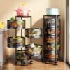 5 Layer Round Shape Kitchen Rack