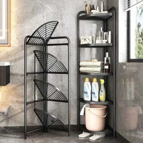 4 Tier Corner Rack – ৪ স্তরের আয়রন কর্নার র‍্যাক ঘরের জন্য