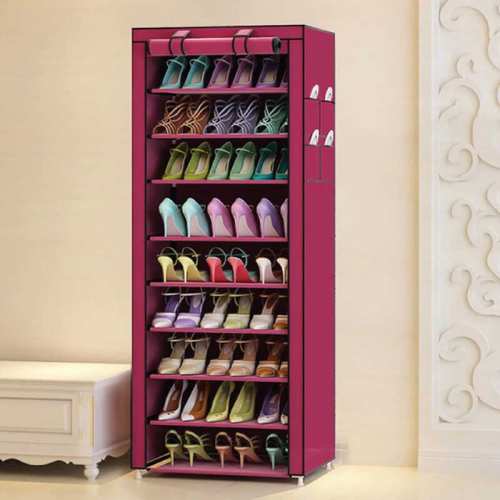 ৯ লেয়ার শো র‍্যাক, 9 layer shoe rack, foldable shoe rack, জুতা রাখার র‍্যাক দাম, shoe rack price in Bangladesh, fabric shoe rack, স্টিল ফ্রেম shoe rack, multi layer shoe rack, জুতা রাখার স্ট্যান্ড, foldable fabric shoe rack, shoe organizer rack, stylish shoe rack BD, shoe rack with cover, ৯ স্তরের জুতা র‍্যাক, modern shoe rack Bangladesh, space saving shoe rack, shoe rack for home, shoe storage rack BD, plastic & fabric shoe rack, best shoe rack Bangladesh, shoe rack stand, জুতা রাখার আসবাবপত্র, 9 tier shoe rack