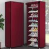 ৯ লেয়ার শো র‍্যাক, 9 layer shoe rack, foldable shoe rack, জুতা রাখার র‍্যাক দাম, shoe rack price in Bangladesh, fabric shoe rack, স্টিল ফ্রেম shoe rack, multi layer shoe rack, জুতা রাখার স্ট্যান্ড, foldable fabric shoe rack, shoe organizer rack, stylish shoe rack BD, shoe rack with cover, ৯ স্তরের জুতা র‍্যাক, modern shoe rack Bangladesh, space saving shoe rack, shoe rack for home, shoe storage rack BD, plastic & fabric shoe rack, best shoe rack Bangladesh, shoe rack stand, জুতা রাখার আসবাবপত্র, 9 tier shoe rack