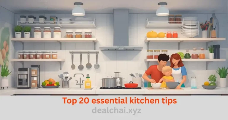 রান্নাঘরের 20টি প্রয়োজনীয় টিপস – 20 essential kitchen tips