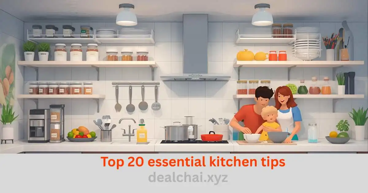 রান্নাঘরের 20টি প্রয়োজনীয় টিপস – 20 essential kitchen tips