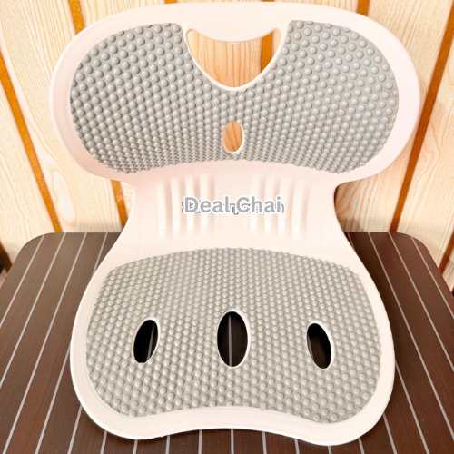 Waist Back Support Chair Gray
