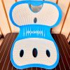 Waist Back Support Chair Blue