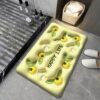 China 3D Soft Floor Mats, water absorbent floor mat, non-slip bathroom mat, quick dry soft mat, kitchen absorbent mat, bedroom entryway mat, washable floor mat, anti-slip door mat, absorbent rug for bathroom, multifunction floor mat