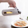 Automatic Flip Oil Dispenser, Glass Oil Bottle, Spice Oil Jar, Soy Sauce Dispenser, Vinegar Bottle, Kitchen Accessories, Oil and Seasoning Storage, Flip Cap Oil Jar, Condiment Bottle, Cooking Oil Dispenser