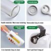 Automatic Flip Oil Dispenser, Glass Oil Bottle, Spice Oil Jar, Soy Sauce Dispenser, Vinegar Bottle, Kitchen Accessories, Oil and Seasoning Storage, Flip Cap Oil Jar, Condiment Bottle, Cooking Oil Dispenser