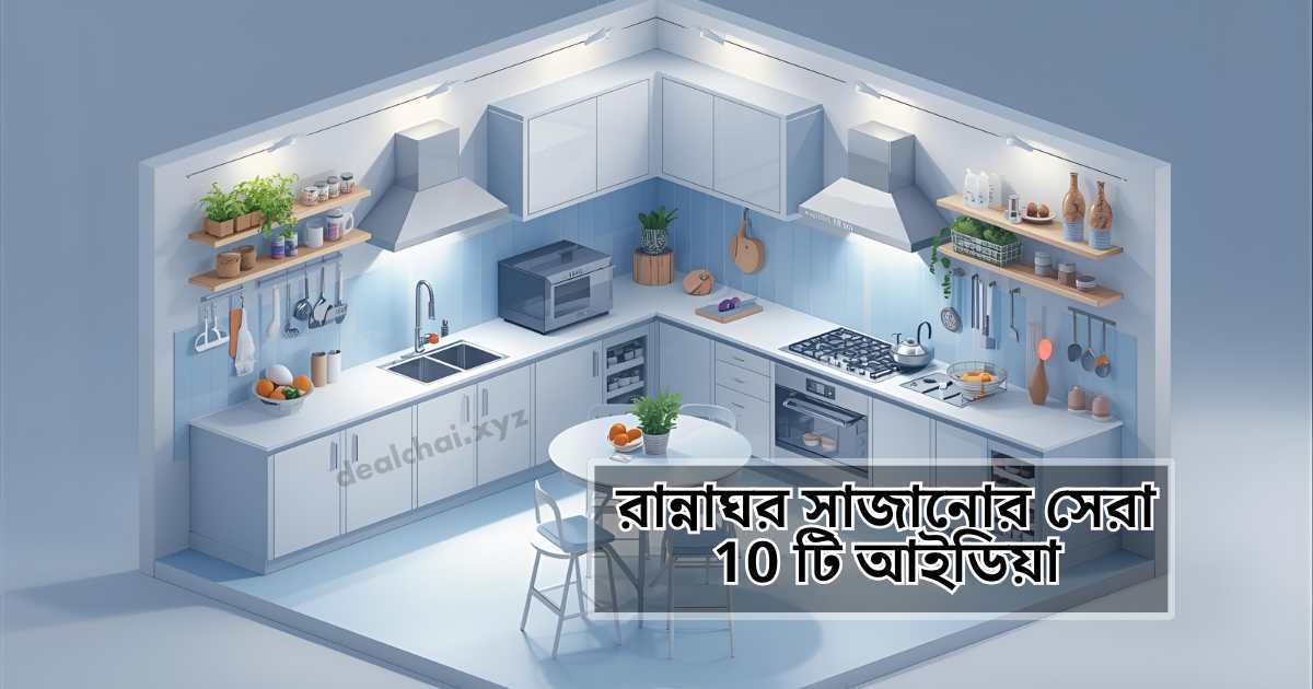 রান্নাঘর সাজানোর সেরা 10 টি আইডিয়া ২০২৫