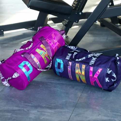 Ladies Gym Bag, Travel Bag for Women, Gym & Travel Bag, Women Sports Bag, Multipurpose Bag, Stylish Gym Bag, Waterproof Travel Bag, Nylon Polyester Bag, Ladies Handbag, Women Outdoor Bag