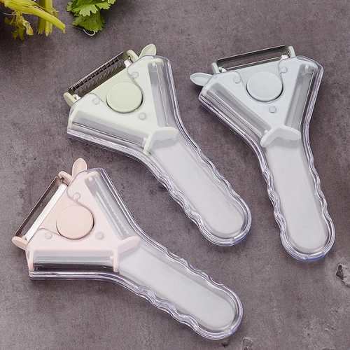 three in one peeler cutter, vegetable peeler, fruit peeler, julienne cutter, slicer peeler, stainless steel peeler, ergonomic peeler, kitchen tools, multi-function peeler, kitchen cutter set, easy clean peeler, dishwasher safe peeler, vegetable slicer, fruit cutter, BPA-free kitchen tools