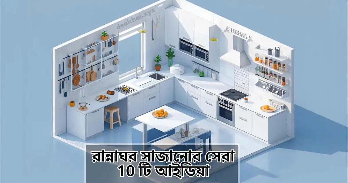 রান্নাঘর সাজানোর সেরা 10 টি আইডিয়া ২০২৫
